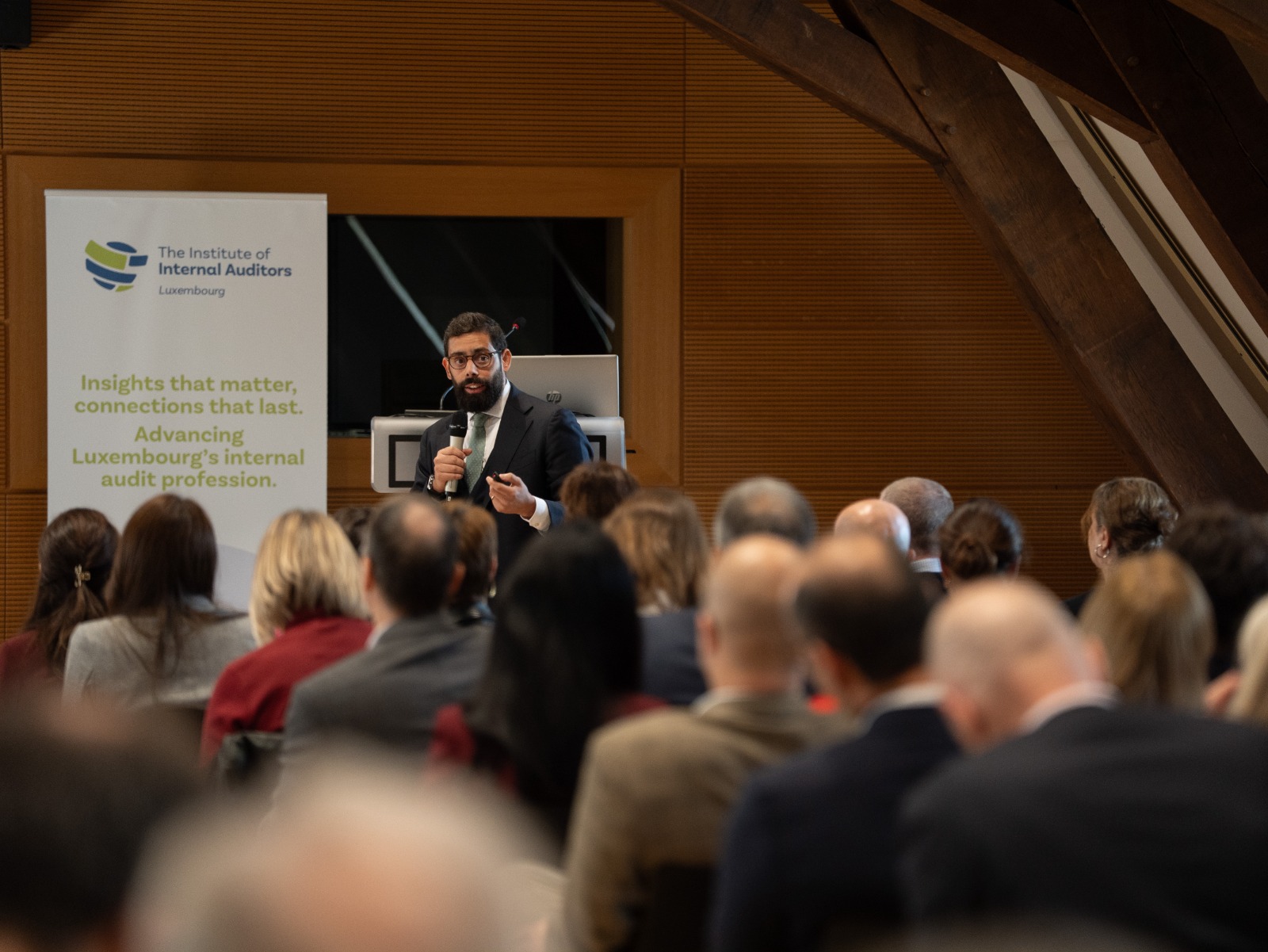 me at the conference